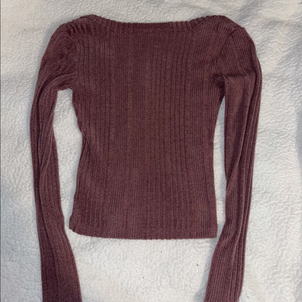 Pink long sleeve tee